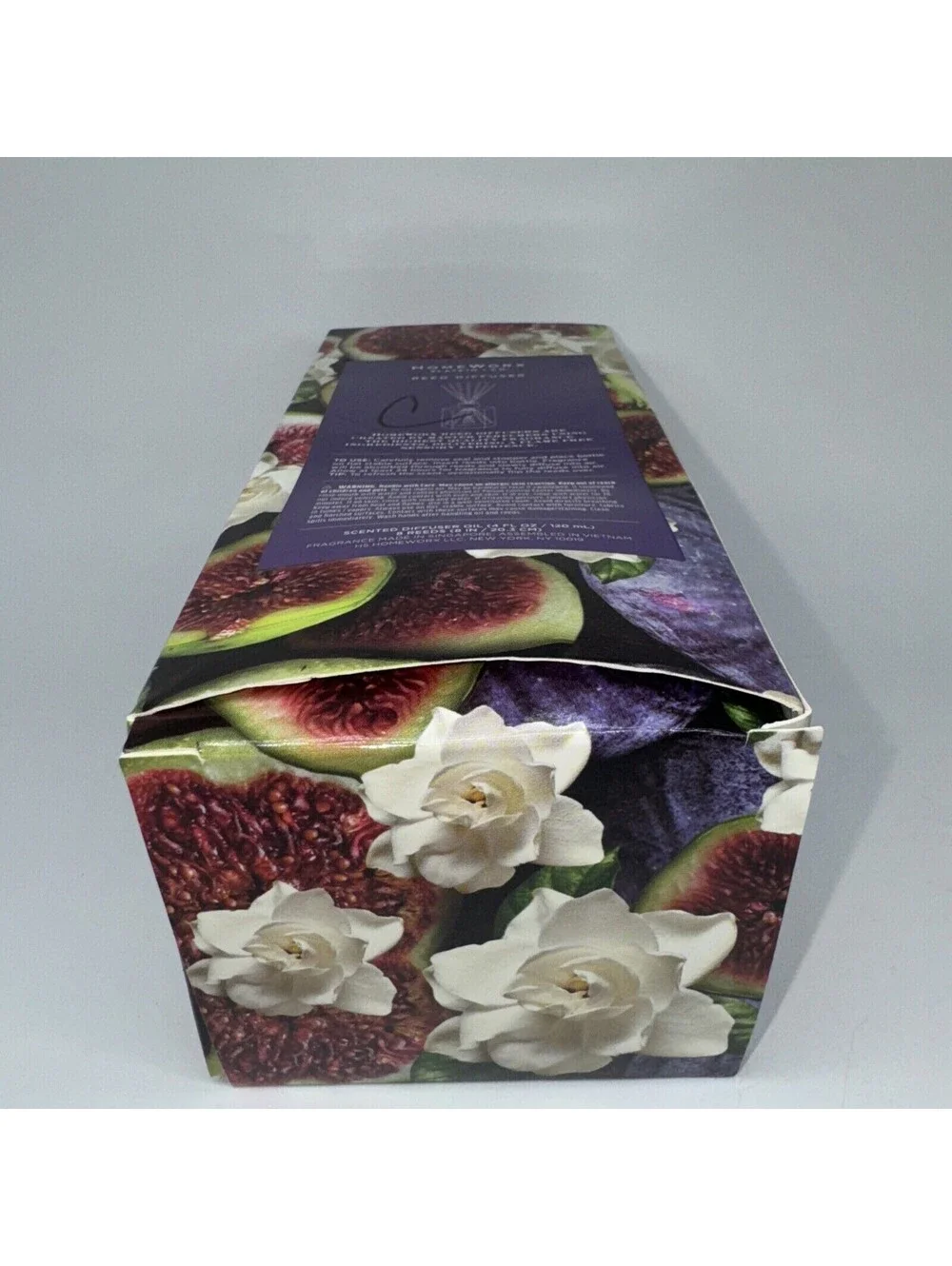 NEW Homeworx Slatkin And Co. Gardenia Fig Reed Diffuser Home Fragrance Candle